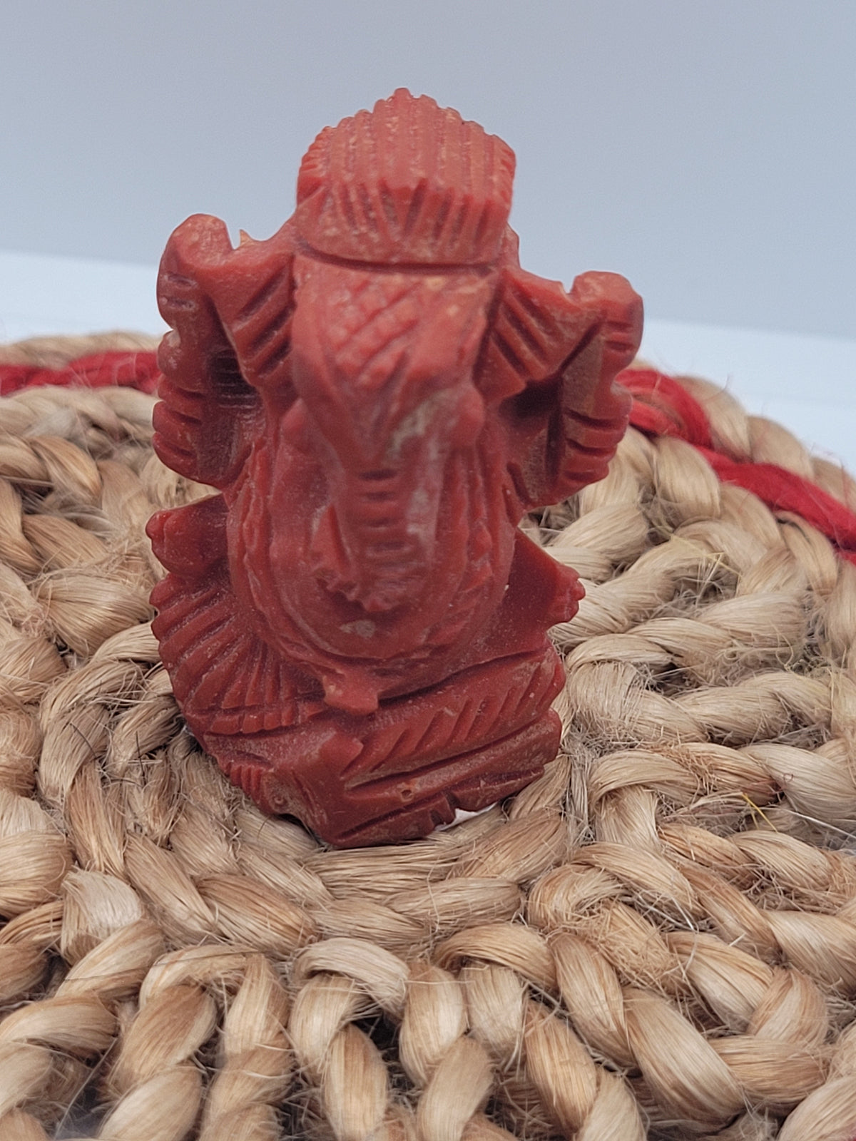 Ganesha - Red Coral Lucky