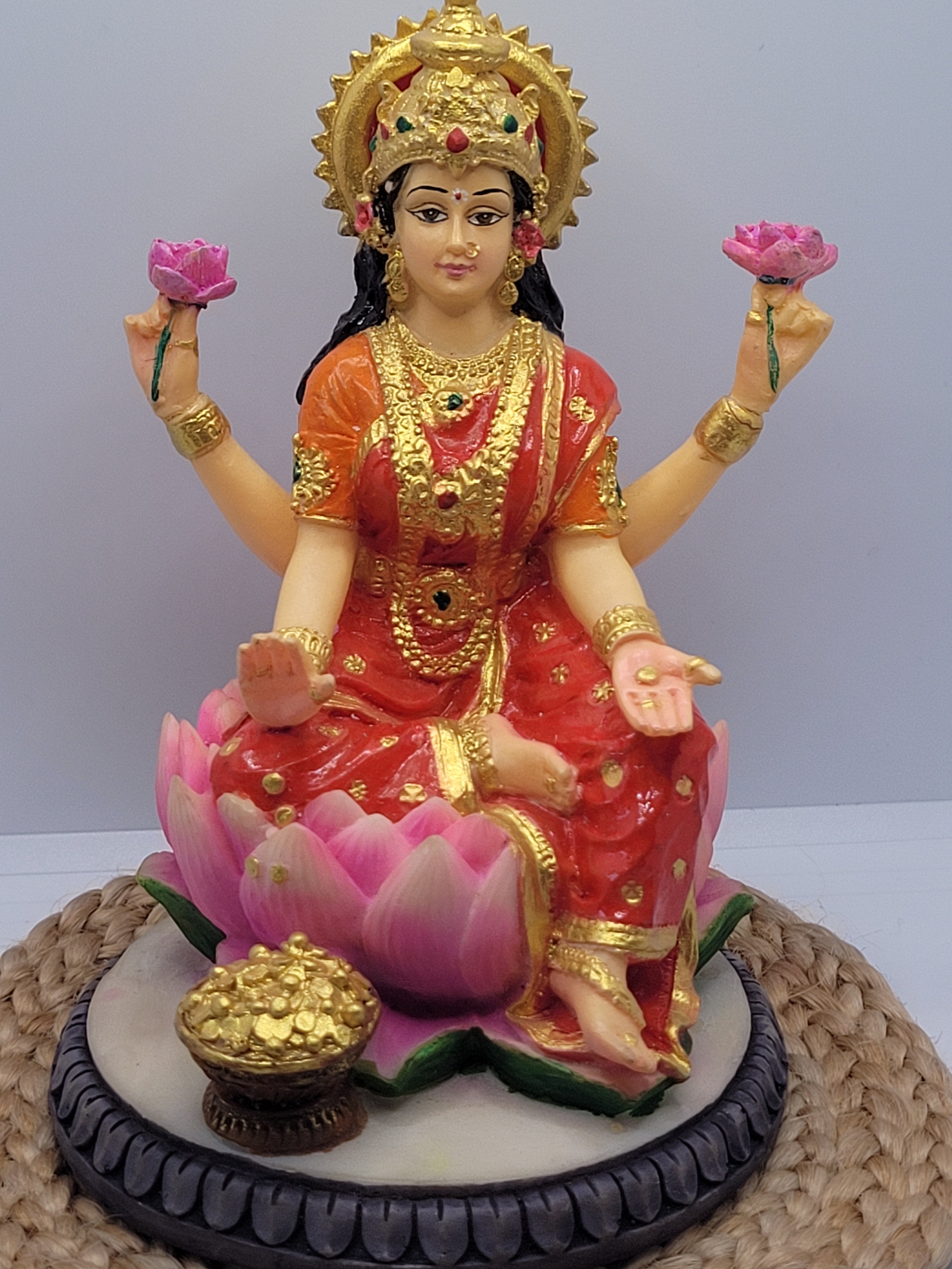 Beautiful Laxmi Idol - Resin