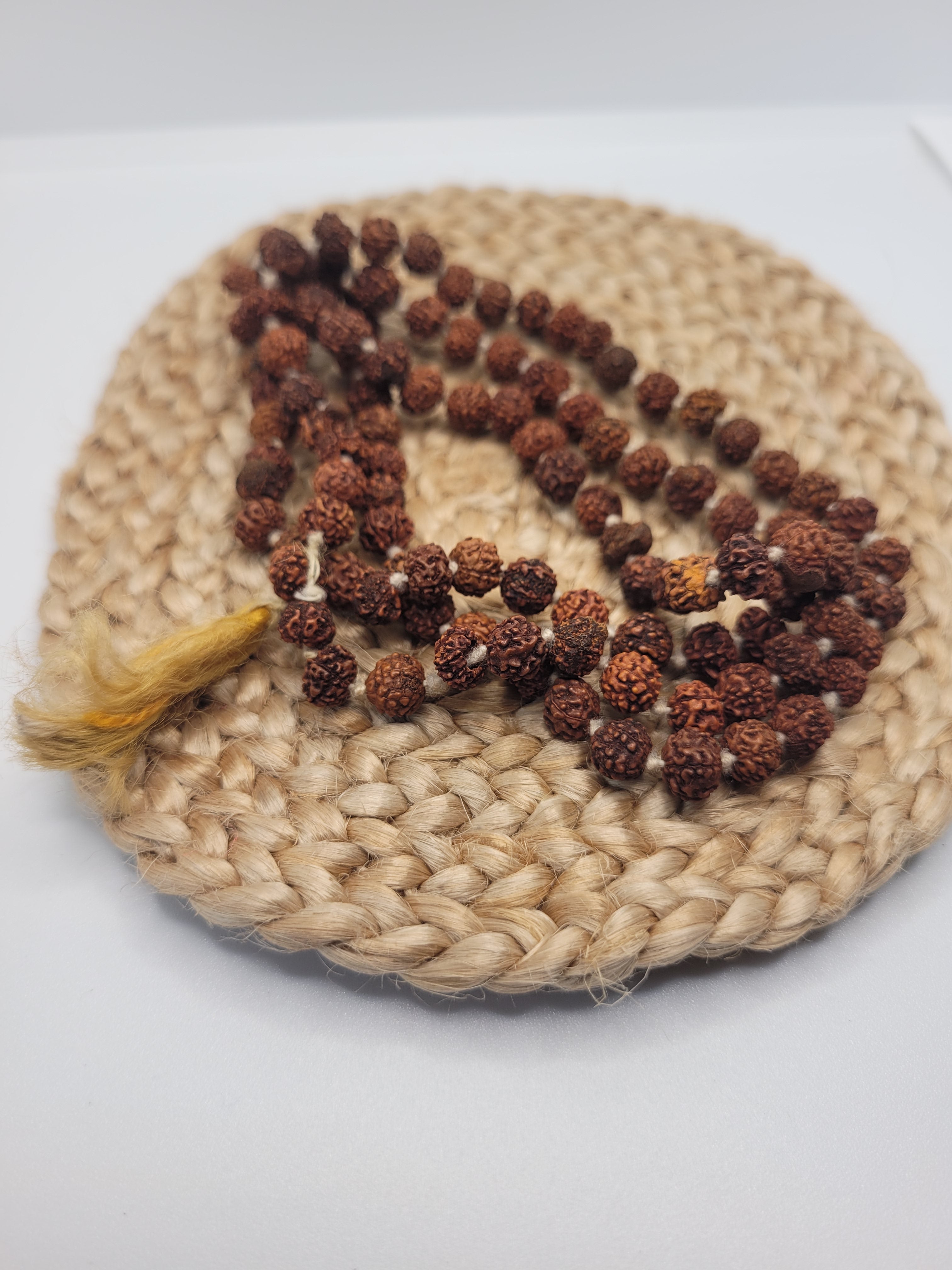 Rudraksha Jap Mala - 5 mukhi - 108+1 beads